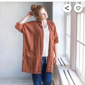 Brand new notperfectlinen linen cardigan jacket Sintra